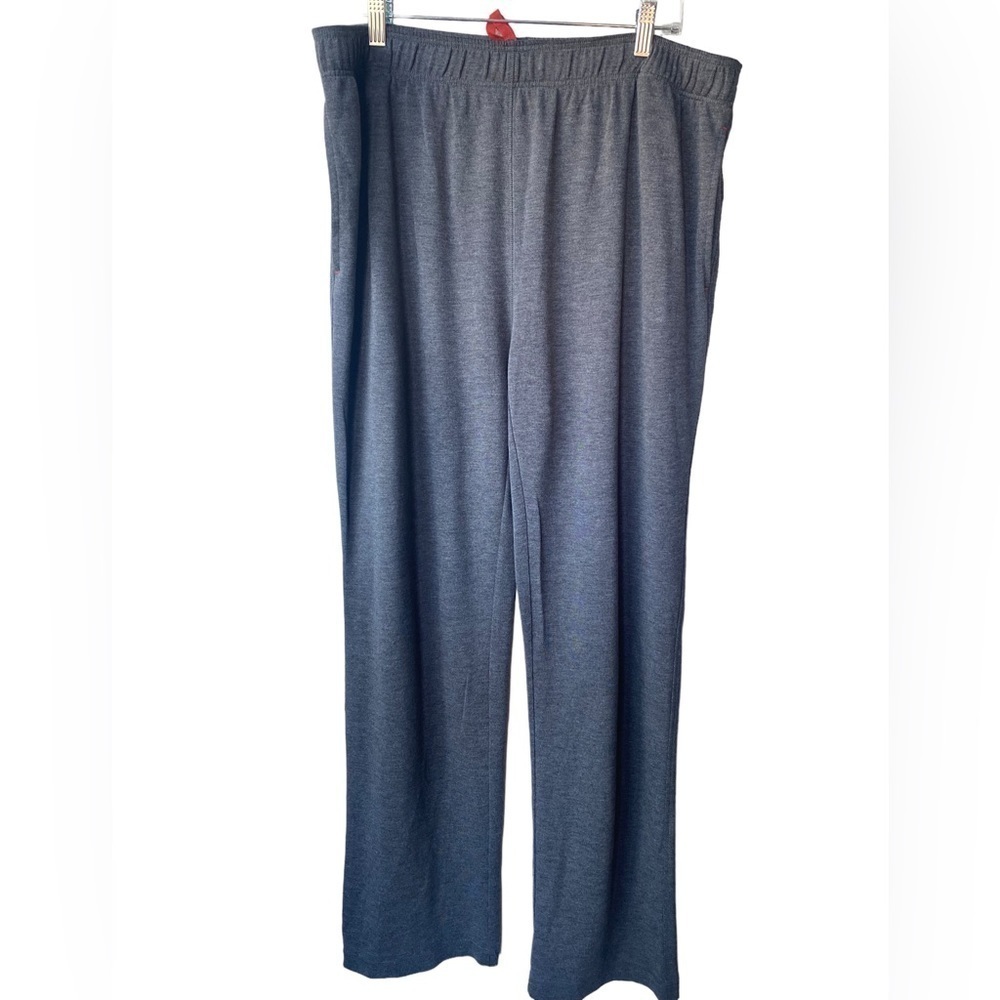 Tommy Bahama Relaxed Fit Gray Drawstring Loose Fit Lounge Sleepwear Pants Large